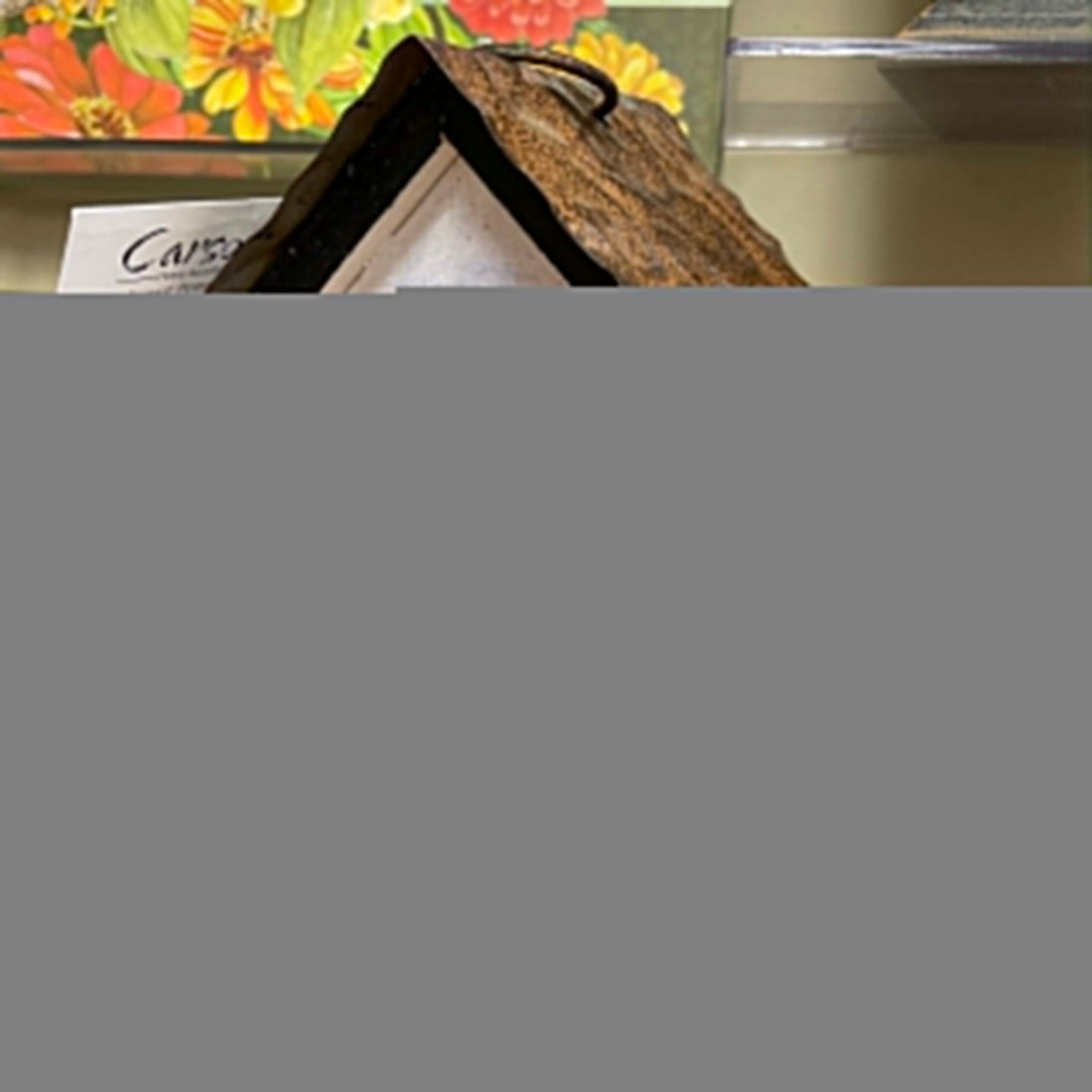 Cardinal Bird House