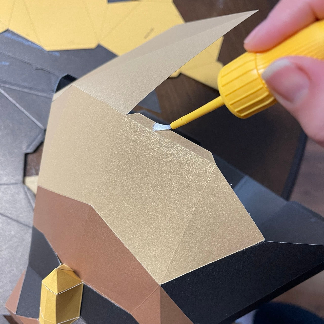 Great Horned Owl 3D Paper Craft Model