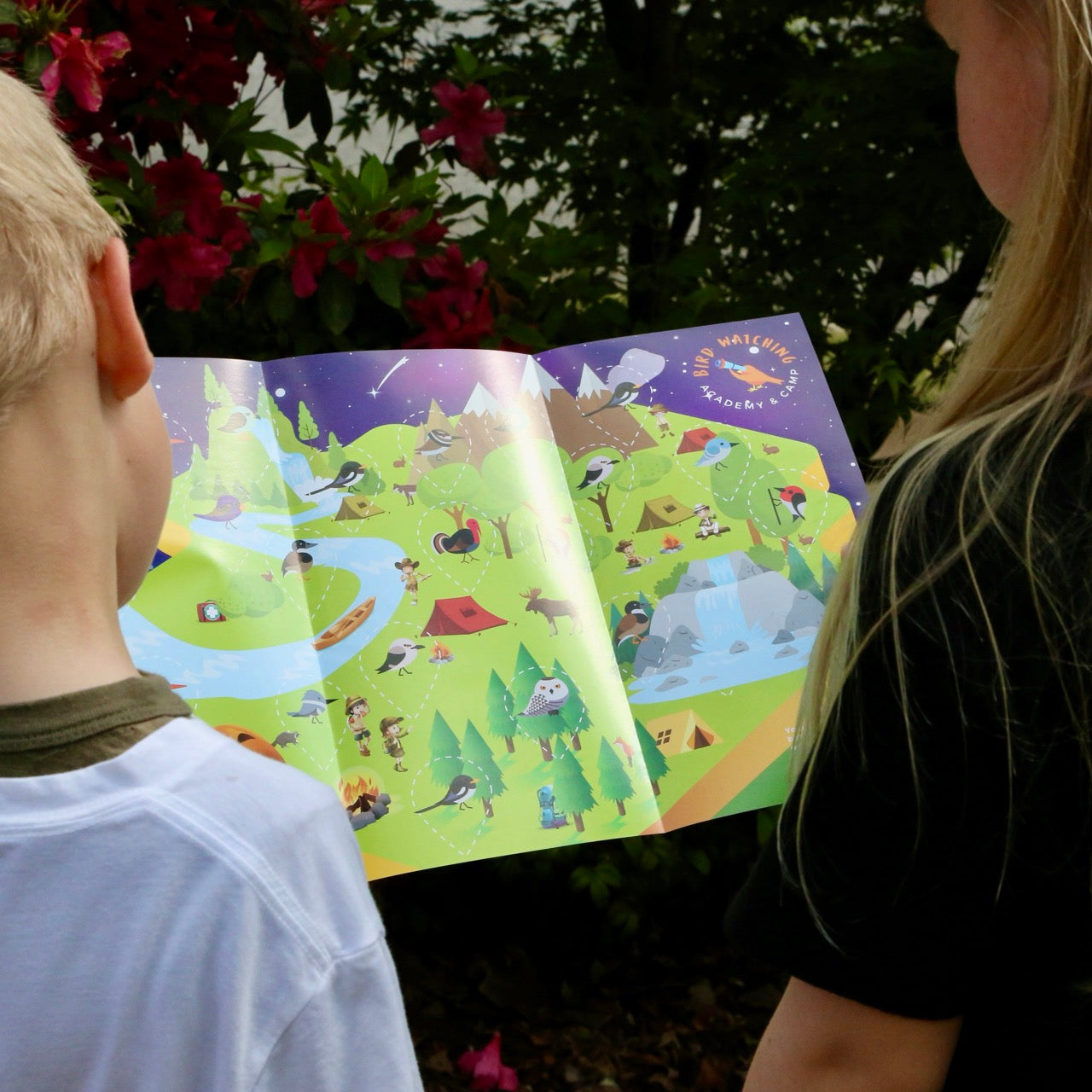 12 Month Educational Bird Program for Kids with 12 patches