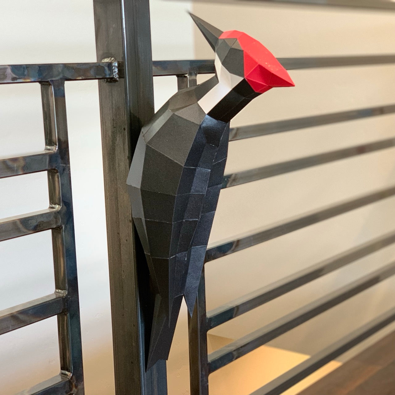Pileated Woodpecker 3D Paper Craft Model